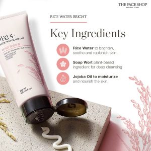 The Face Shop Rice Water Bright cleanser 150ml