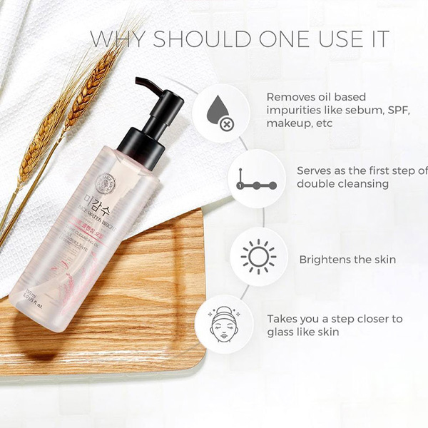 The Face Shop Rice Water Bright Light Cleansing Oil – 150ml – alternate product view 2