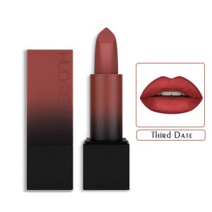 Huda beauty power bullet matte lipstick THIRD DATE