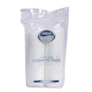 Athena 120 Cotton Wool Cosmetic Pads