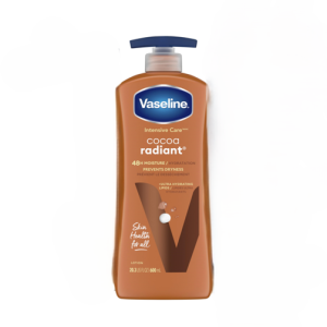 Vaseline cocoa radiant body lotion 600ml.