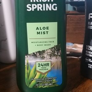 Irish Spring Aloe Mist Face & Body Wash 591ml