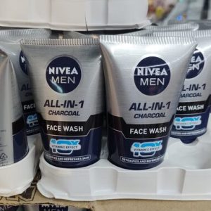 Nivea Men All-In-1 Charcoal Face Wash - 100g