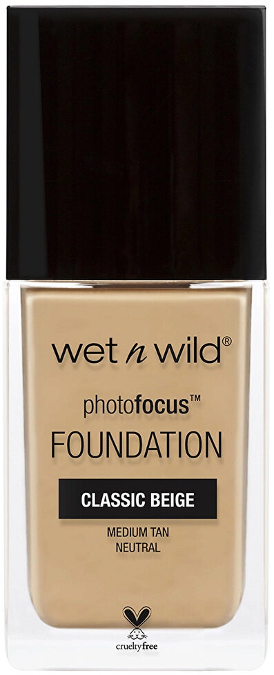 Wet n Wild Photo Focus Matte Foundation - Classic Beige - 30ml