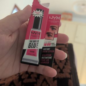 NYX Professional Makeup Brow Glue Eyebrow Gel - 0.17oz Transparent